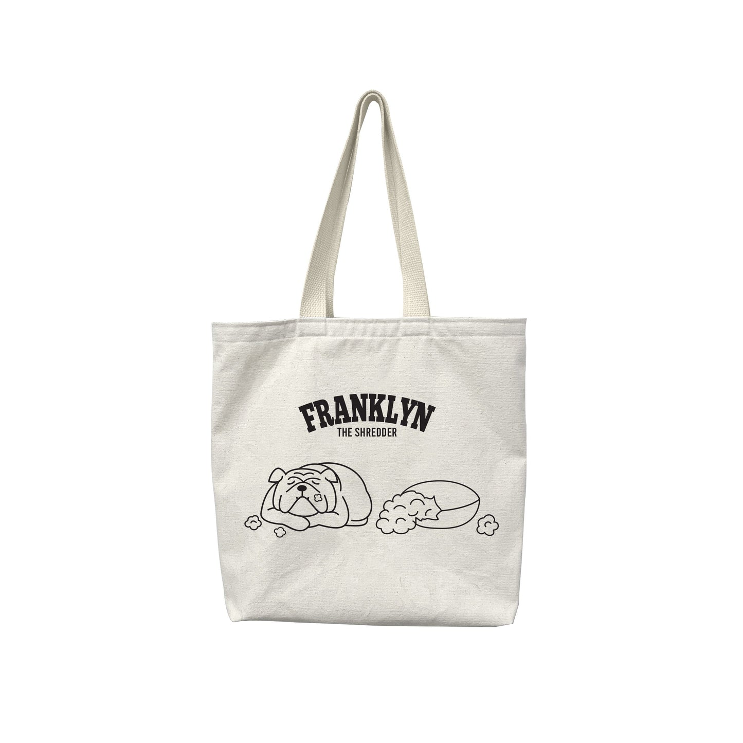 Dogs Behaving Badly Totes Tote Sam + Zoey The Shredder