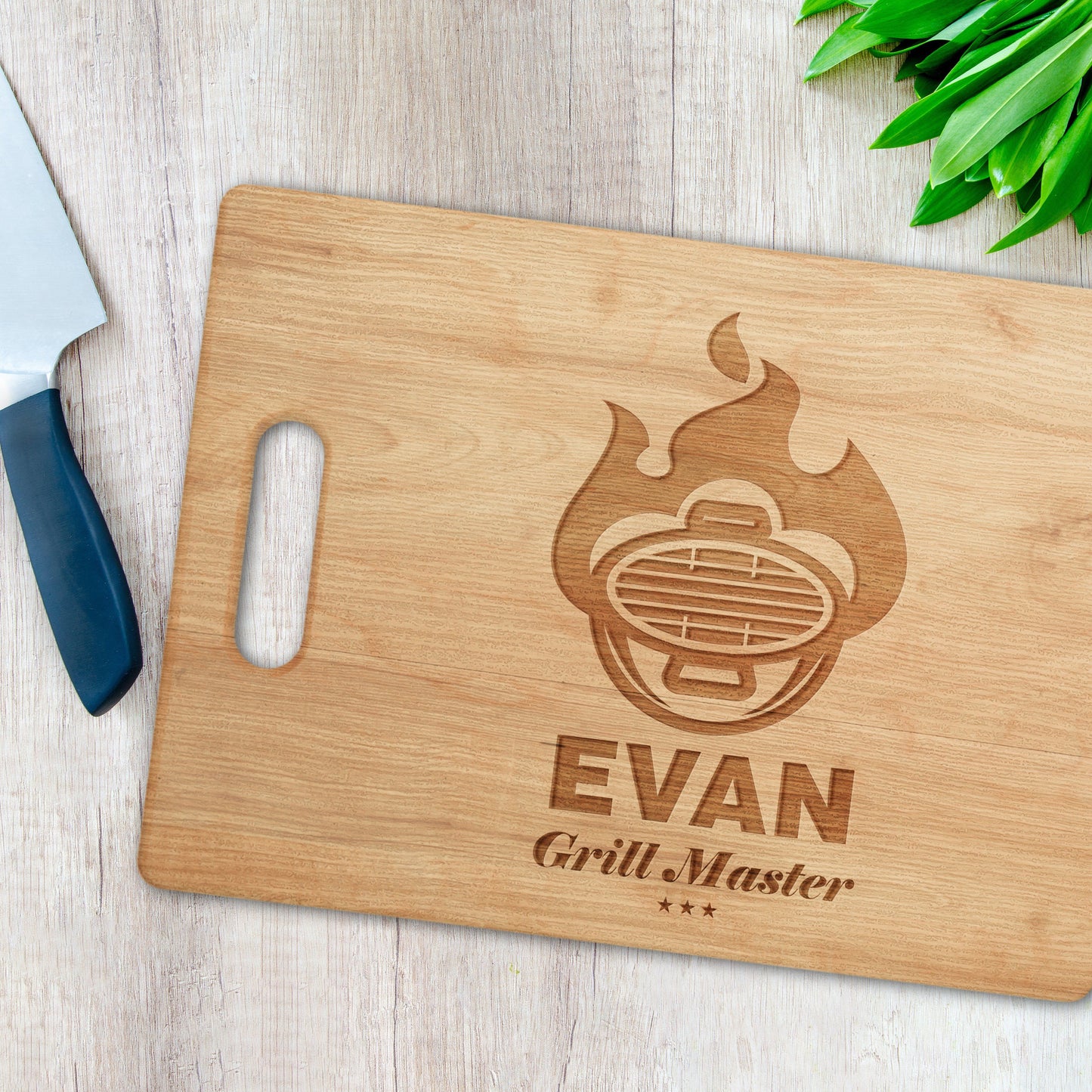 Personalized "Grill Master" Cutting Board Cutting Board Sam + Zoey