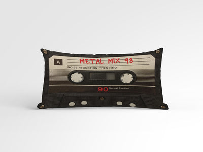 Personalized Cassette Tape Pillow Sam + Zoey  Sam + Zoey