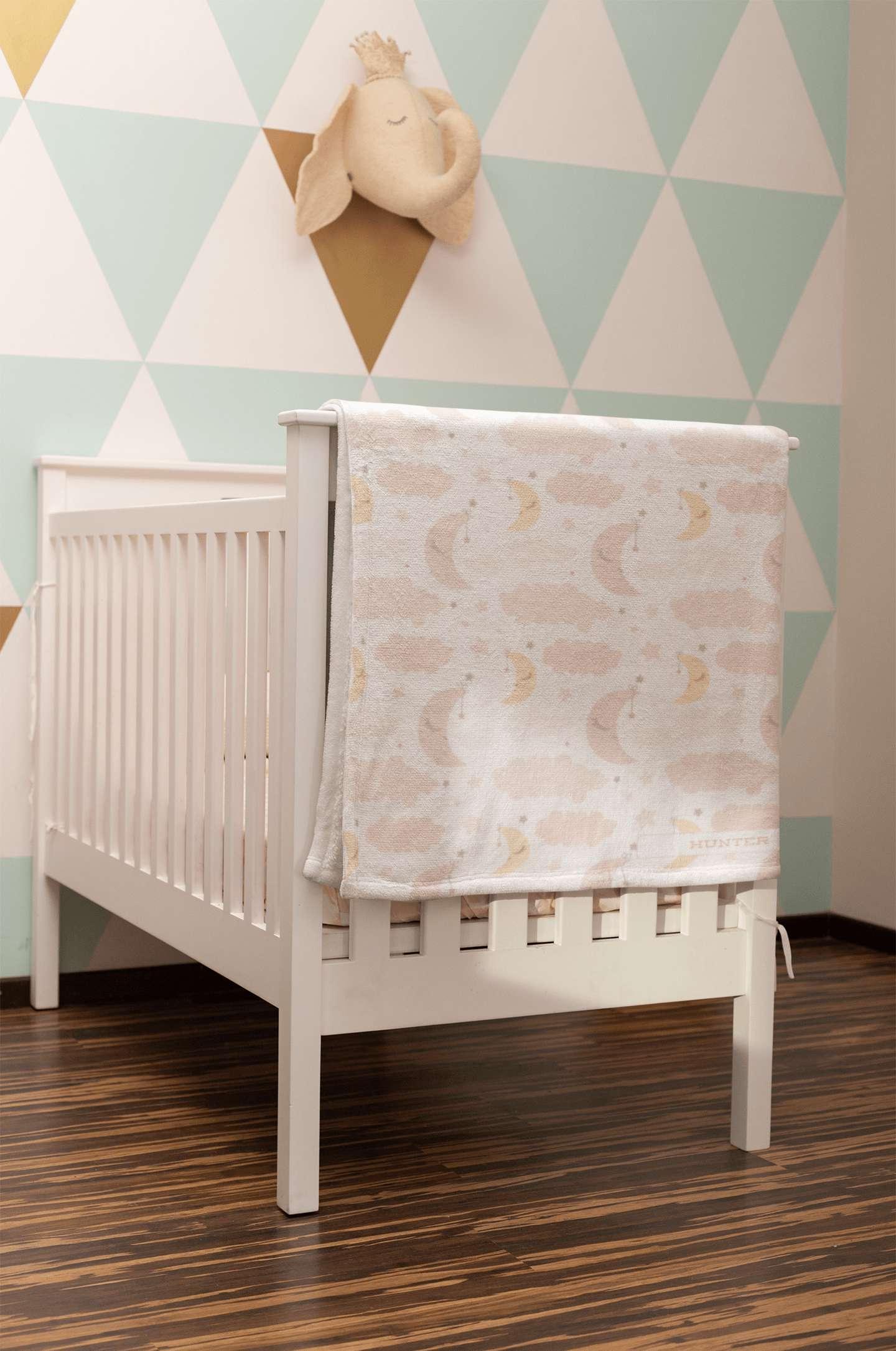 Receiving Blanket: Night Time Receiving Blanket Sam + Zoey