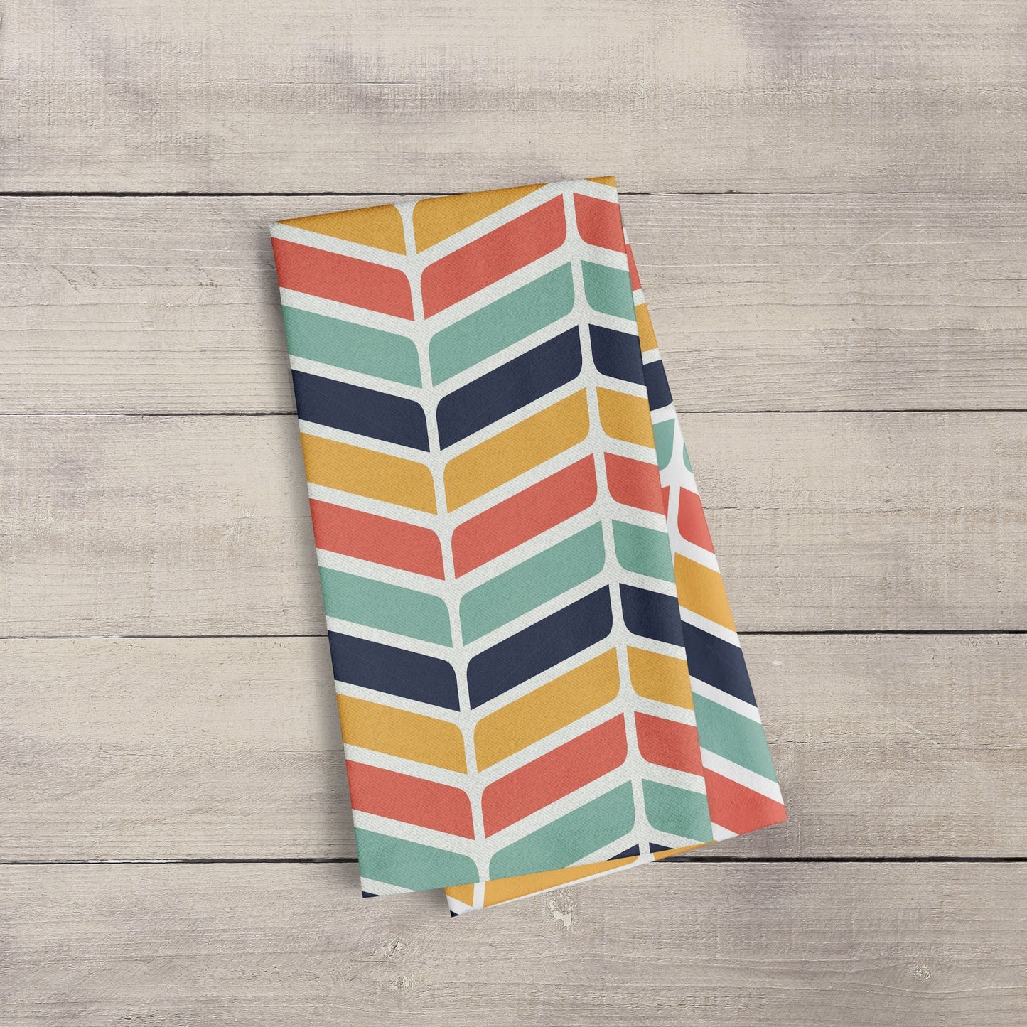 Tea Towel: Chevron Tea Towel Sam + Zoey