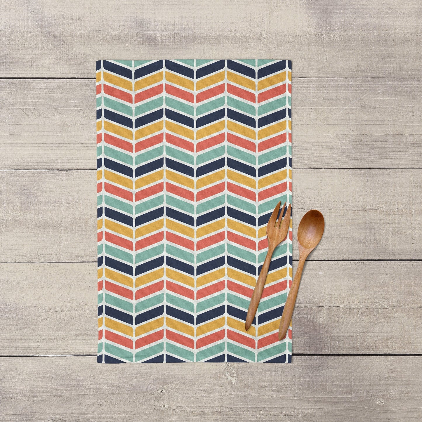 Tea Towel: Chevron Tea Towel Sam + Zoey