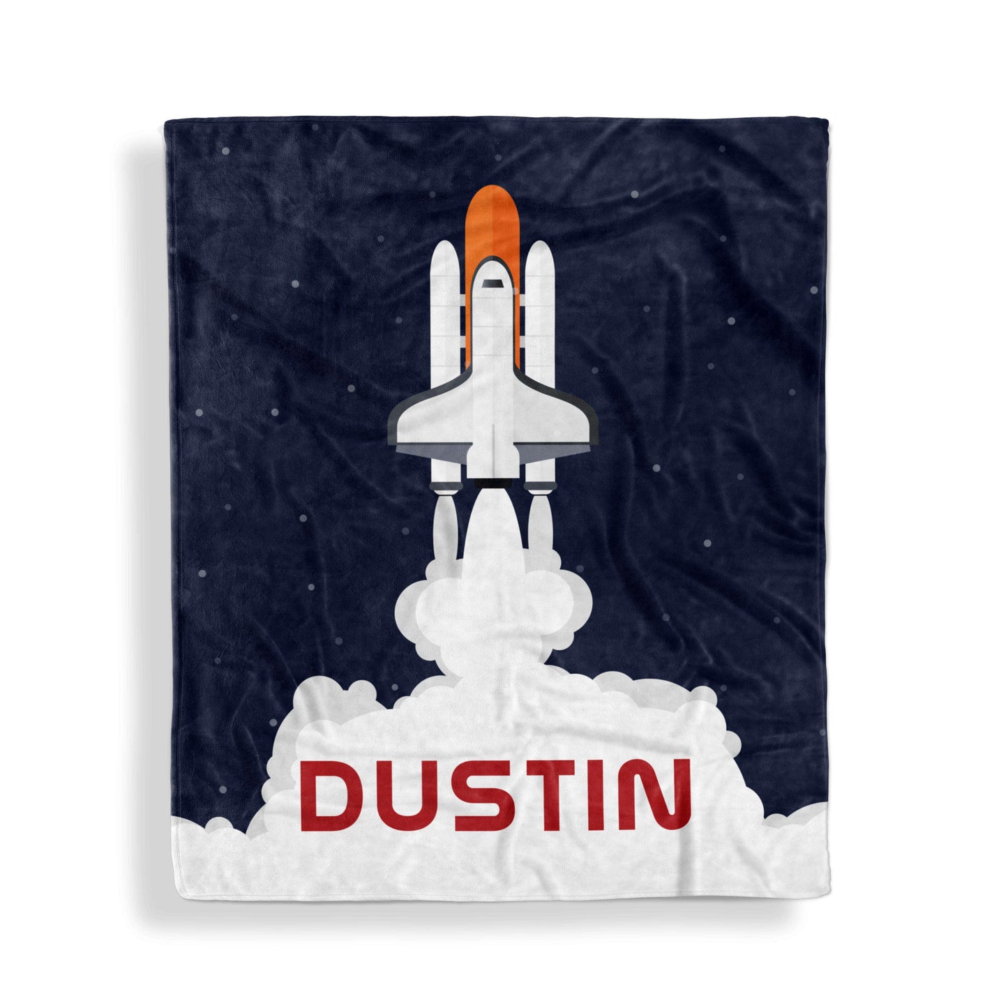 Throw Blankets: Rocket Launch Throw Blankets Sam + Zoey