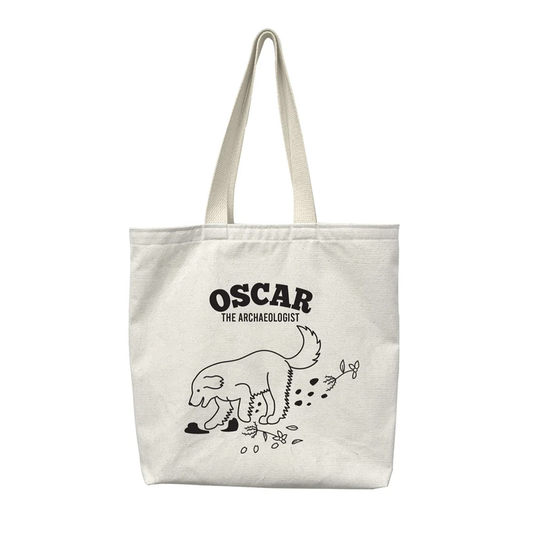 Personalized Dog Name Canvas Tote Bag | Fun Illustrated Custom Bag, Perfect Gift for Dog Moms, Dads & Pet Owners
