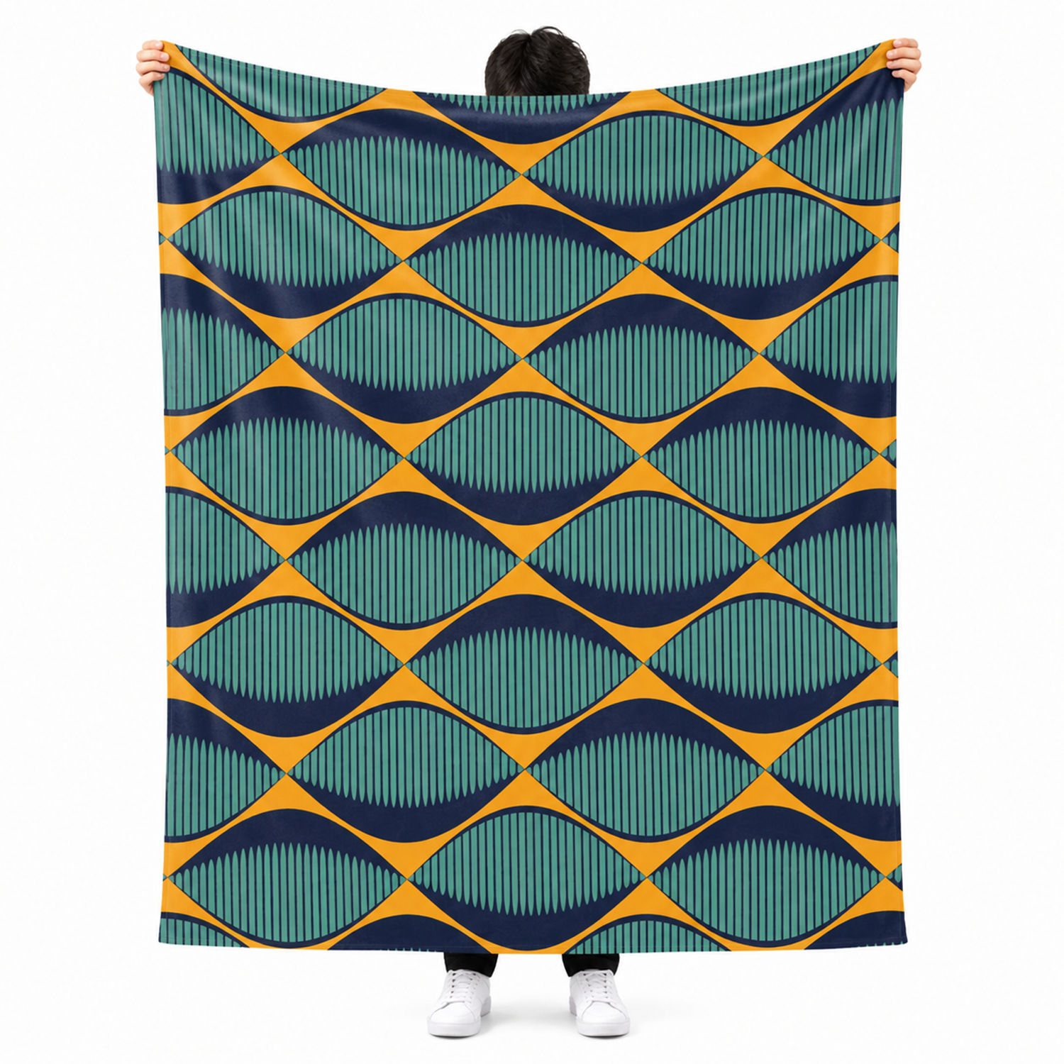 Seeing eyes boho throw blanket as birthday gift for boho and mystical decor lovers
