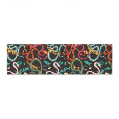 Snakes Table Runner | Bold Animal Print Dining Accent for Home and Housewarming