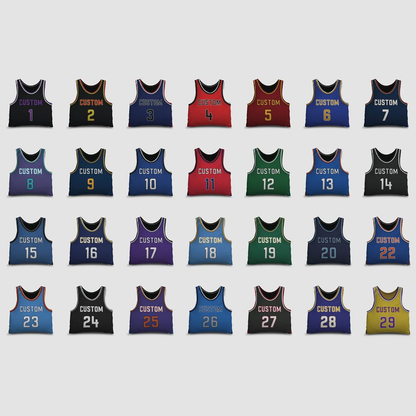 Basketball jersey personalized throw pillow with custom name number and team design
