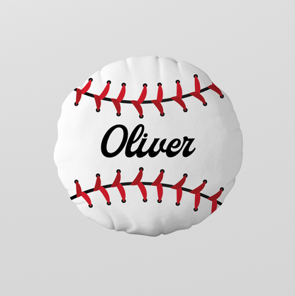 Personalized Sports Ball Pillow | Custom Name Sports Cushion