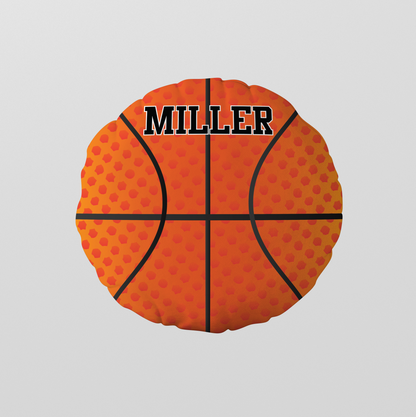 Personalized Sports Ball Pillow | Custom Name Sports Cushion