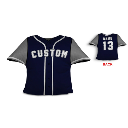 Baseball jersey personalized throw pillow in black and gray as custom sports fan gift