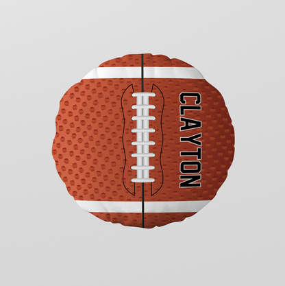 Personalized Sports Ball Pillow | Custom Name Sports Cushion