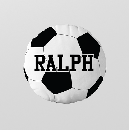 Personalized Sports Ball Pillow | Custom Name Sports Cushion