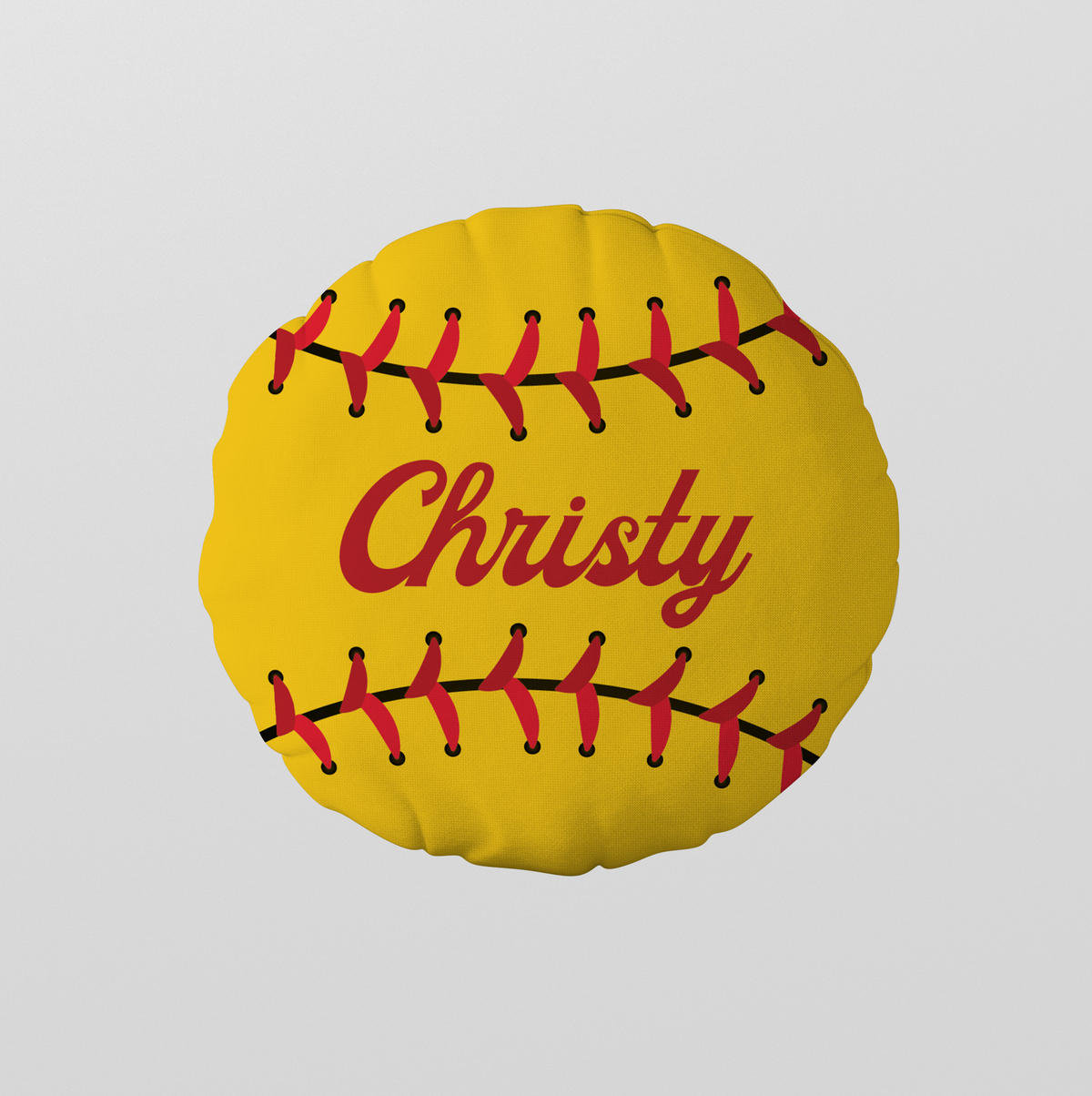 Personalized Sports Ball Pillow | Custom Name Sports Cushion