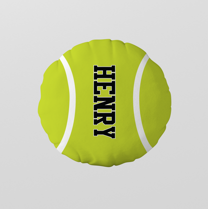 Personalized Sports Ball Pillow | Custom Name Sports Cushion