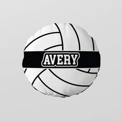 Personalized Sports Ball Pillow | Custom Name Sports Cushion