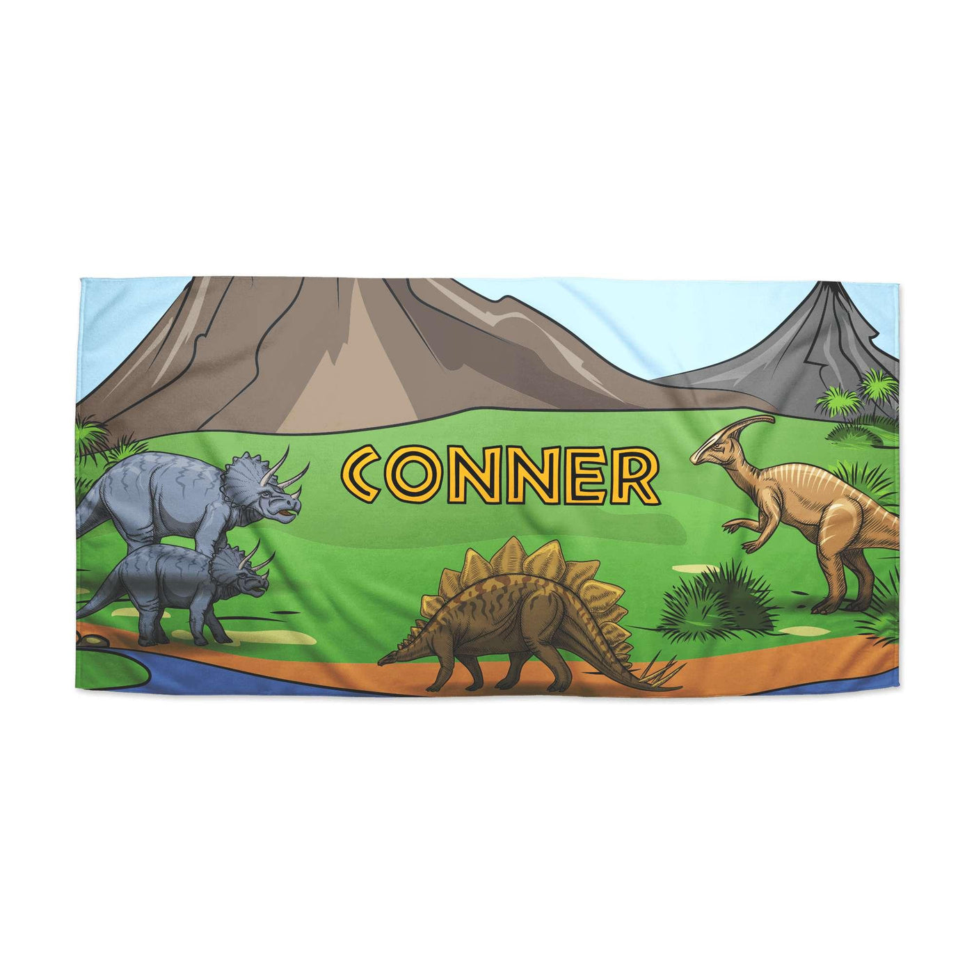 Dinosaur Park | Sam + Zoey   Beach Towel Sam + Zoey