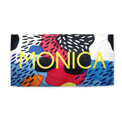Beach Towel: Motif Beach Towel Sam + Zoey  Sam + Zoey