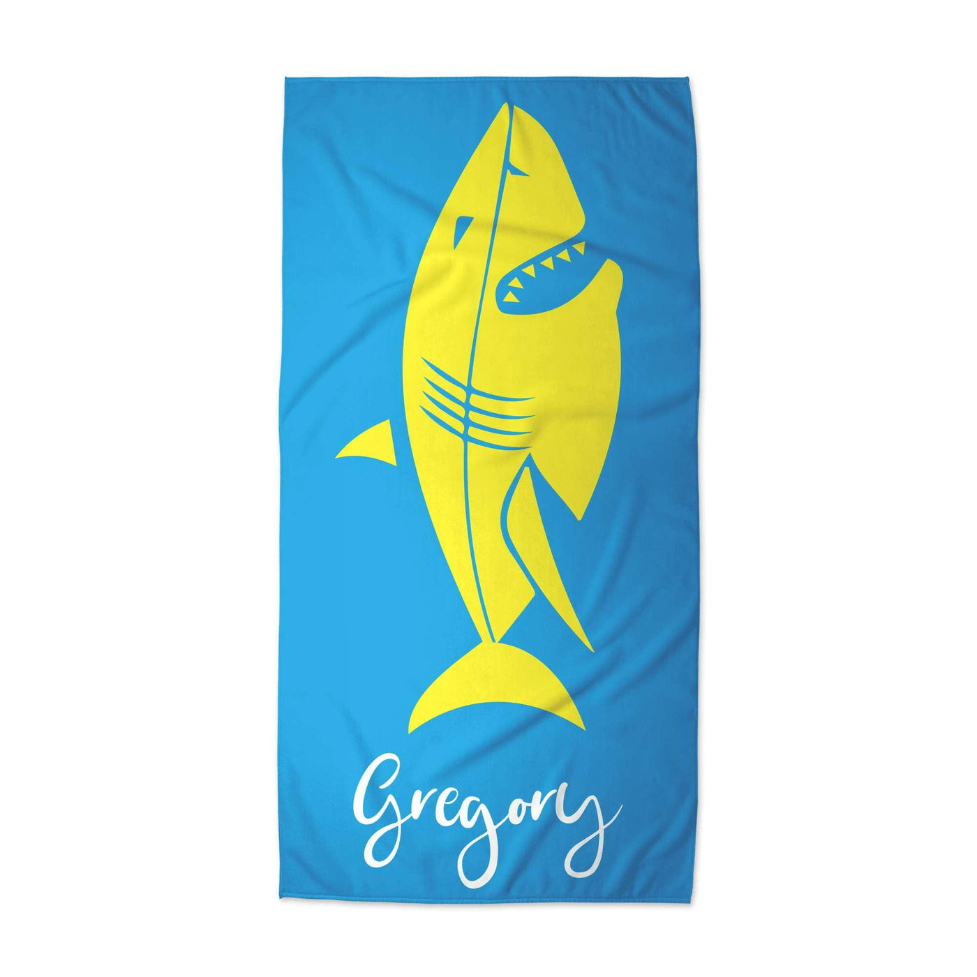 Beach Towel: Shark | Sam + Zoey   Beach Towel Sam + Zoey