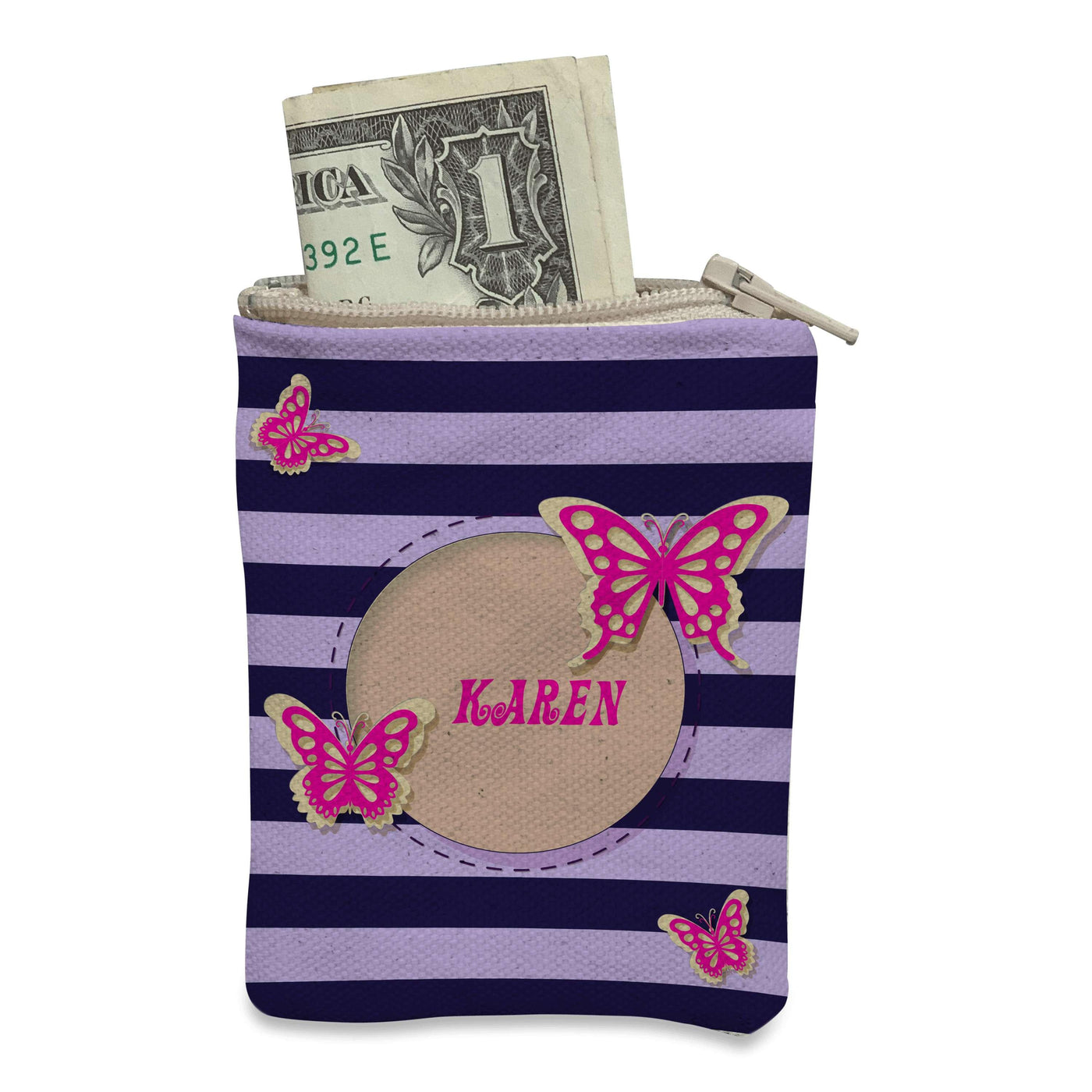 Coin Purse: Butterflies Coin Purse Sam + Zoey  Sam + Zoey