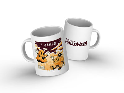 Custom Halloween Mugs for Your Desk or At Home Office | Work From Home | Office Humor | Spooky Season Ceramic Mug Sam + Zoey  Sam + Zoey
