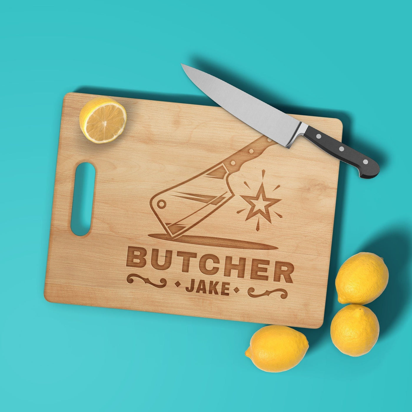 Personalized "Butcher" Cutting Board Cutting Board Sam + Zoey  Sam + Zoey