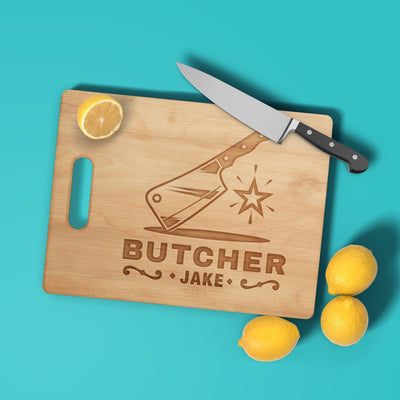 Personalized "Butcher" Cutting Board Cutting Board Sam + Zoey  Sam + Zoey