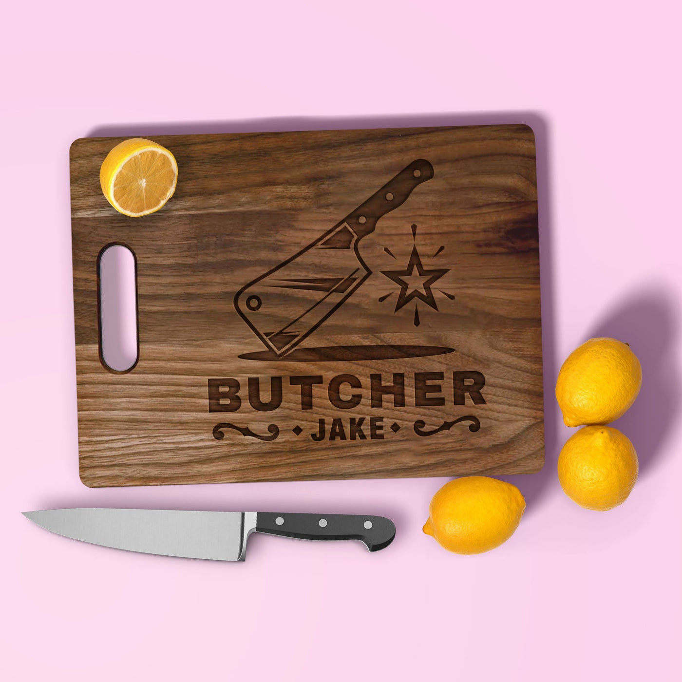 Personalized "Butcher" Cutting Board Cutting Board Sam + Zoey  Sam + Zoey