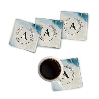 Fabric Coaster: Agate Fabric Coaster Sam + Zoey  Sam + Zoey