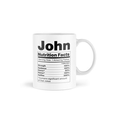 Fathers Day Personalized Ceramic Mug mug Sam + Zoey  Sam + Zoey
