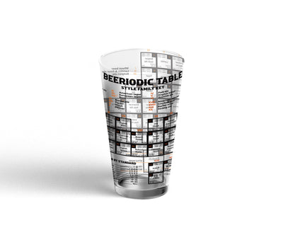 Glass Tumbler: Beeriodic Table Glass Tumbler Sam + Zoey  Sam + Zoey