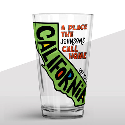 Glass Tumbler: Legacy States Glass Tumbler Sam + Zoey California  Sam + Zoey
