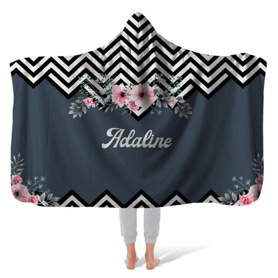 Hooded Fleece Blanket: Deco Eco Hooded Fleece Blanket Sam + Zoey  Sam + Zoey