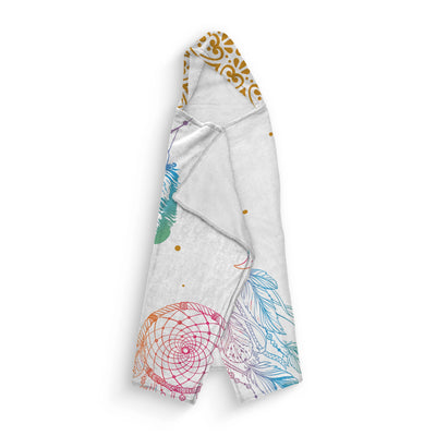 Hooded Fleece Blanket: Dream Catcher Hooded Fleece Blanket Sam + Zoey  Sam + Zoey