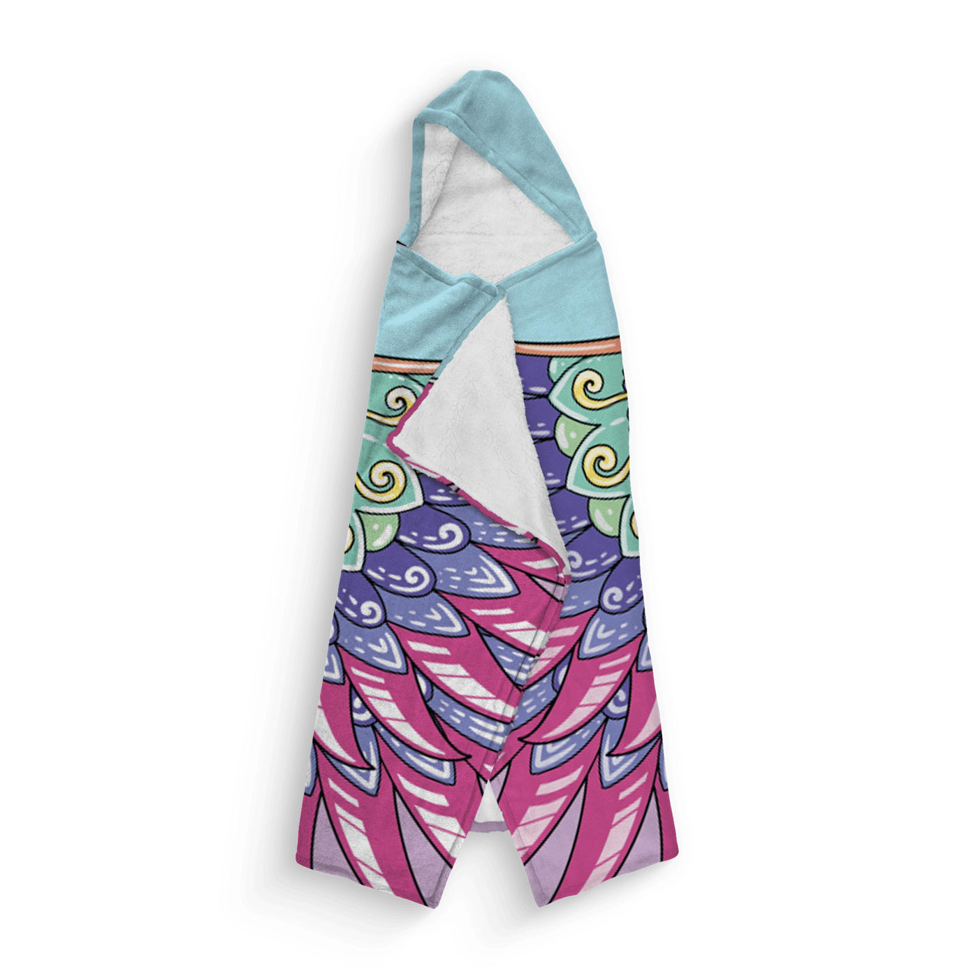Hooded Fleece Blanket: Floral Wings Apparel & Accessories Sam + Zoey  Sam + Zoey