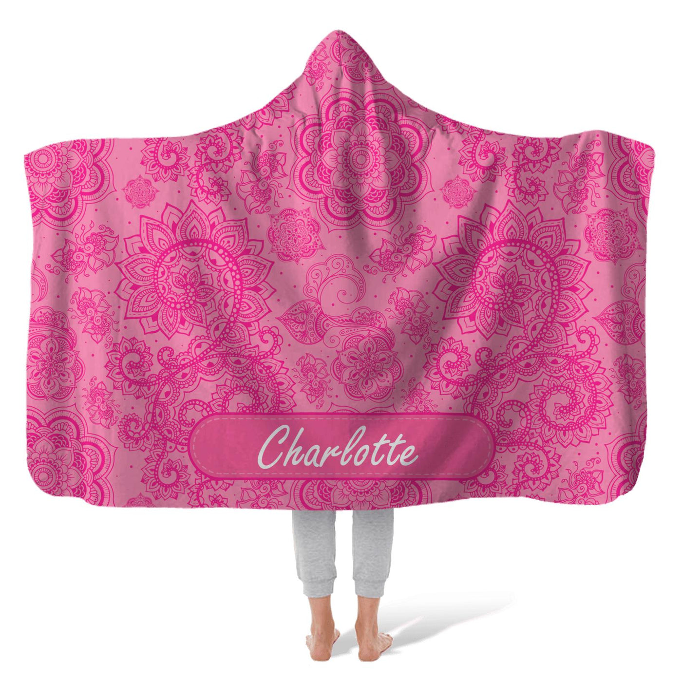 Hooded Fleece Blanket: Pazie Hooded Fleece Blanket Sam + Zoey  Sam + Zoey