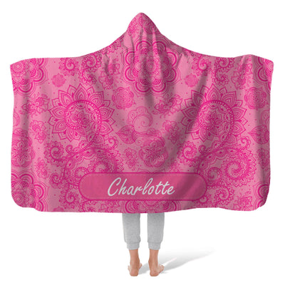Hooded Fleece Blanket: Pazie Hooded Fleece Blanket Sam + Zoey  Sam + Zoey