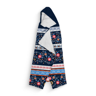 Hooded Fleece Blanket: Regal Farm House Hooded Fleece Blanket Sam + Zoey  Sam + Zoey