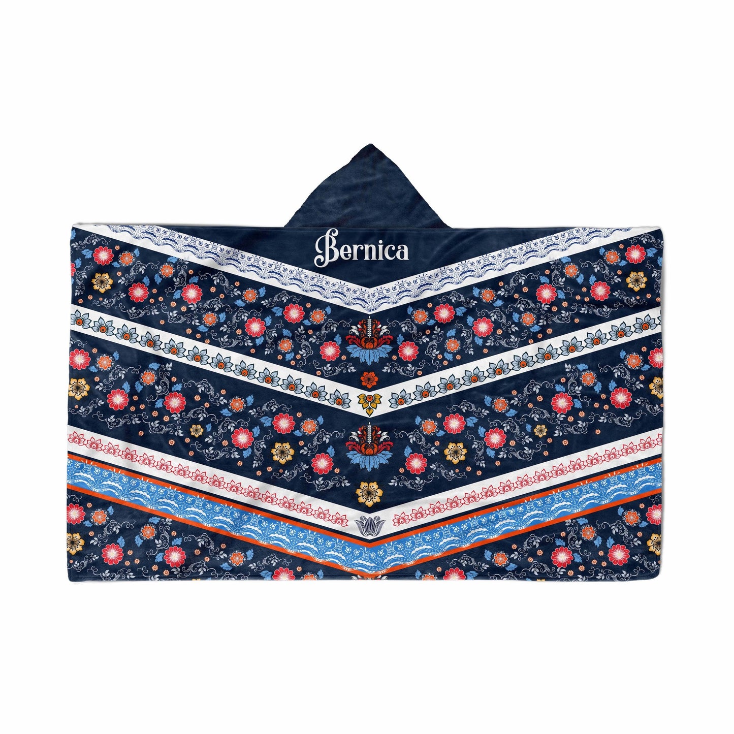 Hooded Fleece Blanket: Regal Farm House Hooded Fleece Blanket Sam + Zoey