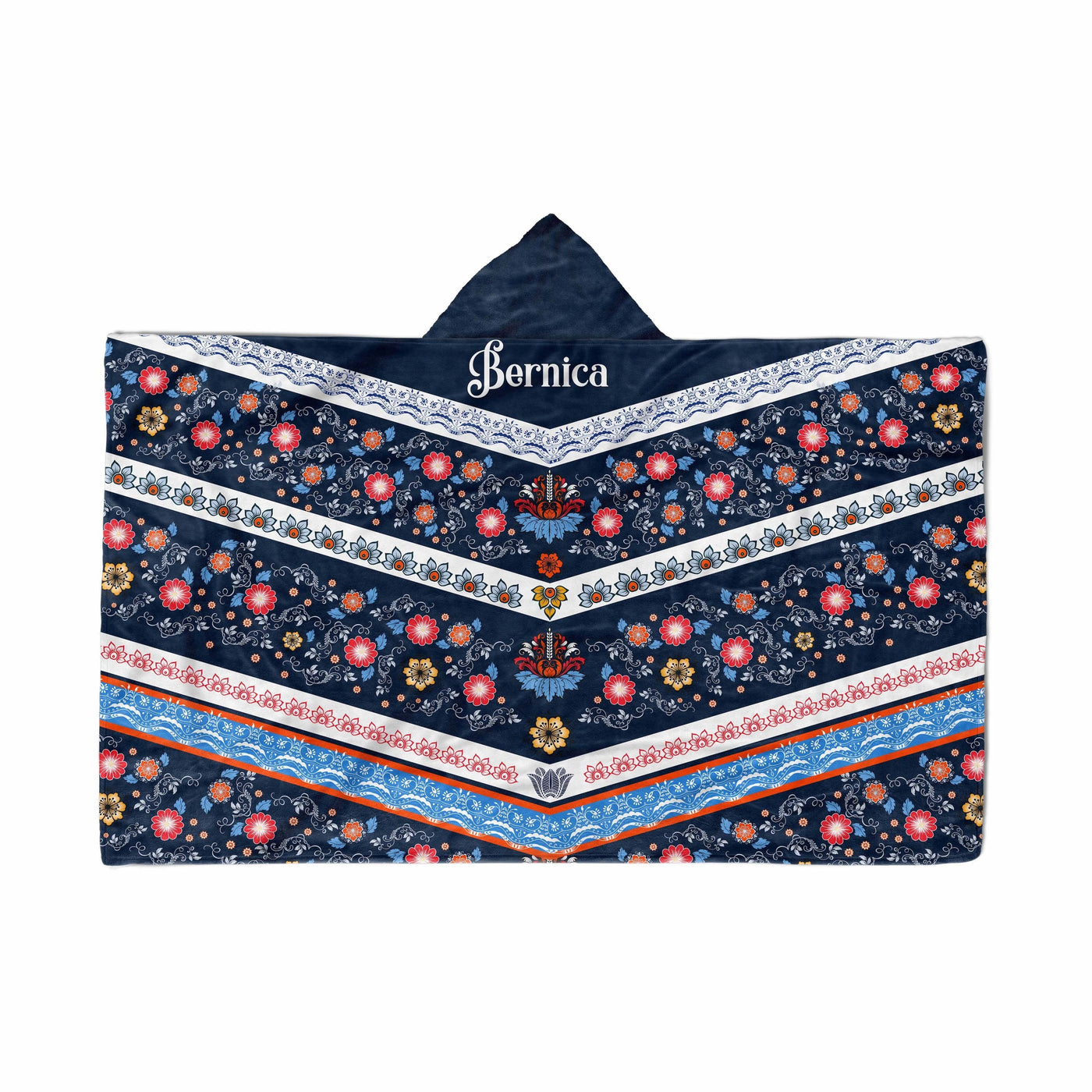 Hooded Fleece Blanket: Regal Farm House Hooded Fleece Blanket Sam + Zoey  Sam + Zoey