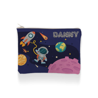 Makeup Pencil Case: Astronaut Makeup Pencil Case Sam + Zoey