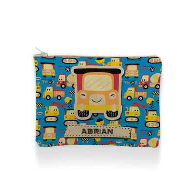 Makeup Pencil Case: Construction Makeup Pencil Case Sam + Zoey  Sam + Zoey