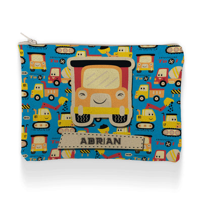 Makeup Pencil Case: Construction Makeup Pencil Case Sam + Zoey  Sam + Zoey