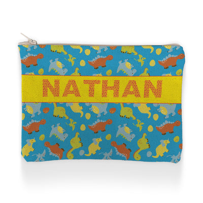 Makeup Pencil Case: Dino Print Makeup Pencil Case Sam + Zoey  Sam + Zoey