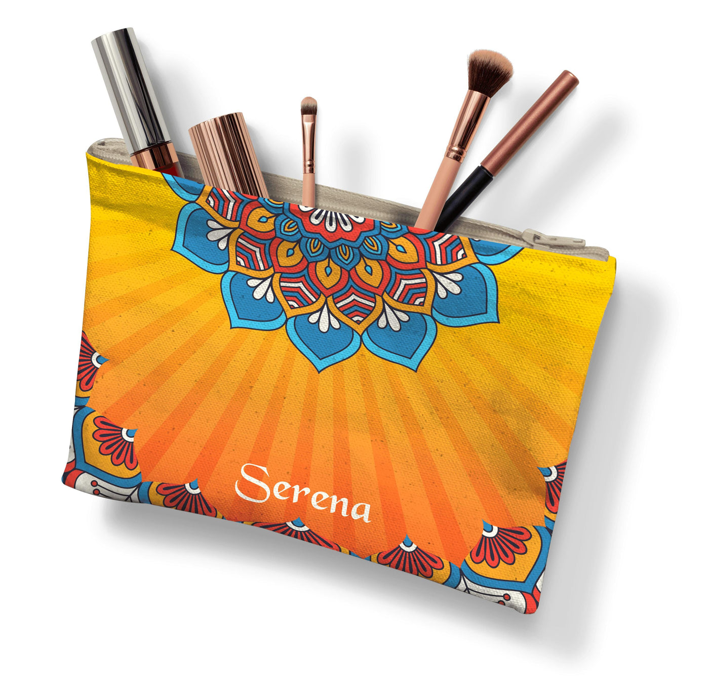 Makeup Pencil Case: Mandala Makeup Pencil Case Sam + Zoey  Sam + Zoey