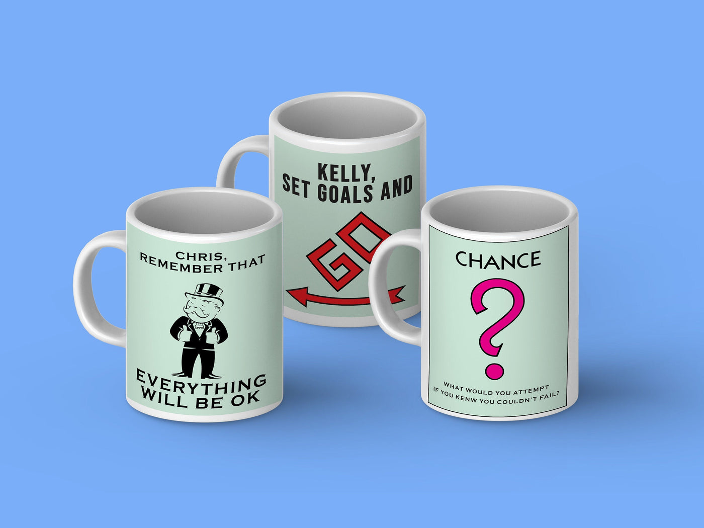 Personalized Game Mug Ceramic Mug Sam + Zoey  Sam + Zoey
