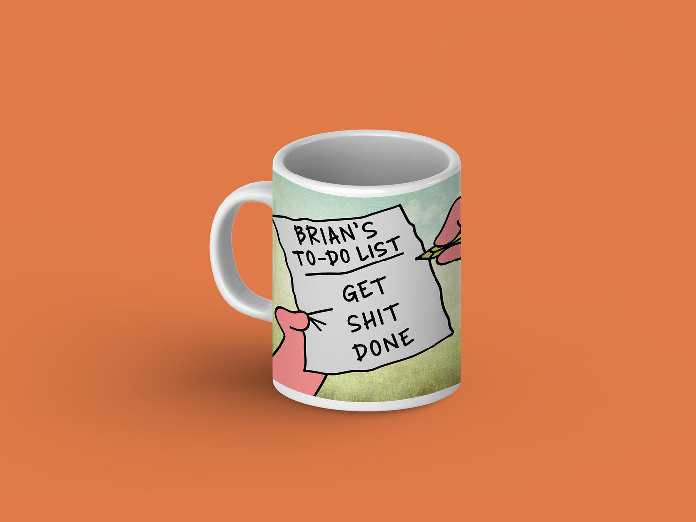Personalized Mug: Get S**t Done Ceramic Mug Sam + Zoey  Sam + Zoey
