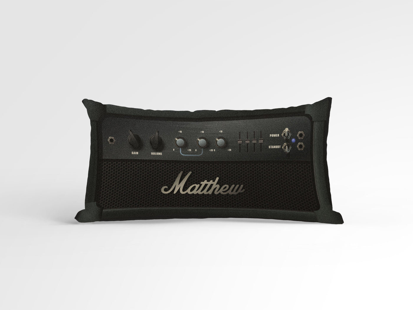 Personalized Music Amp Pillow Sam + Zoey  Sam + Zoey