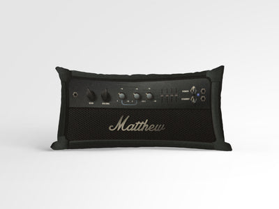 Personalized Music Amp Pillow Sam + Zoey  Sam + Zoey