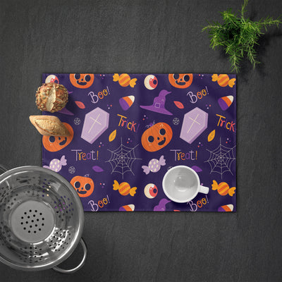 Custom Spooky Placemats | Sam + Zoey Halloween Sam + Zoey