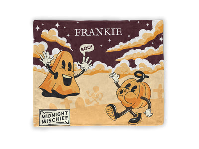Personalized Throw Blanket: Midnight Mischief Throw Blankets Sam + Zoey  Sam + Zoey